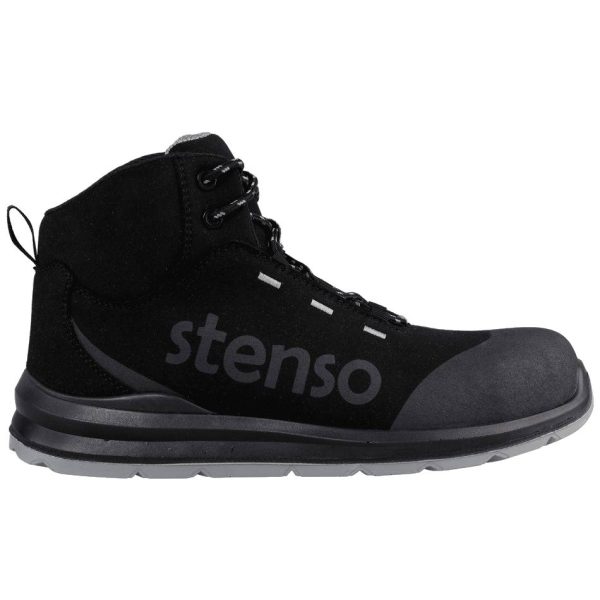 Zaštitne cipele STENSO – JETT ANKLE Black S3