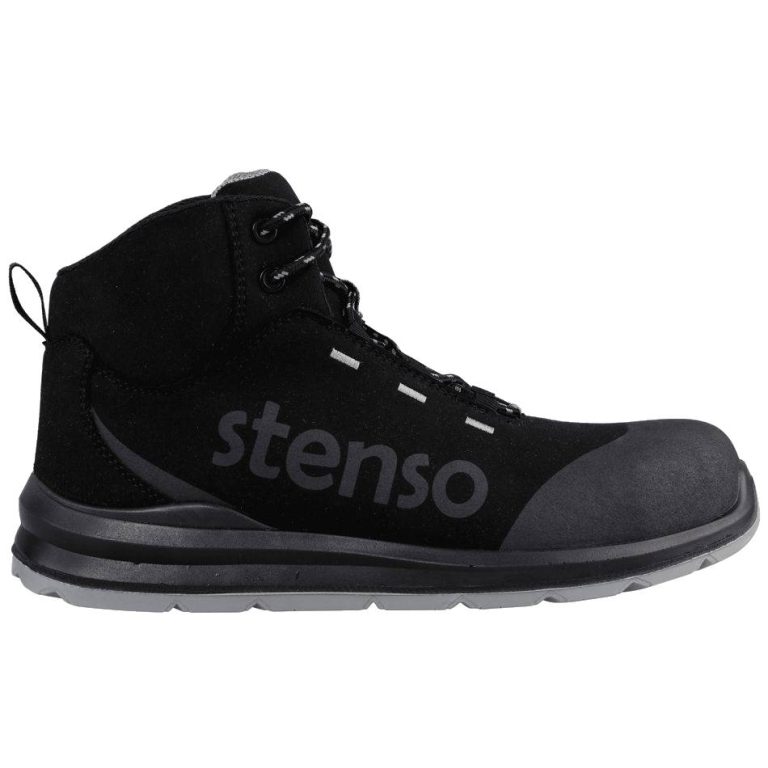 Zaštitne cipele STENSO – JETT ANKLE Black S3