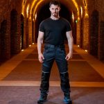 radne hlace revolt grey ambient