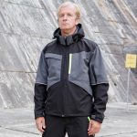 Softshell radna jakna Prisma black ambiental