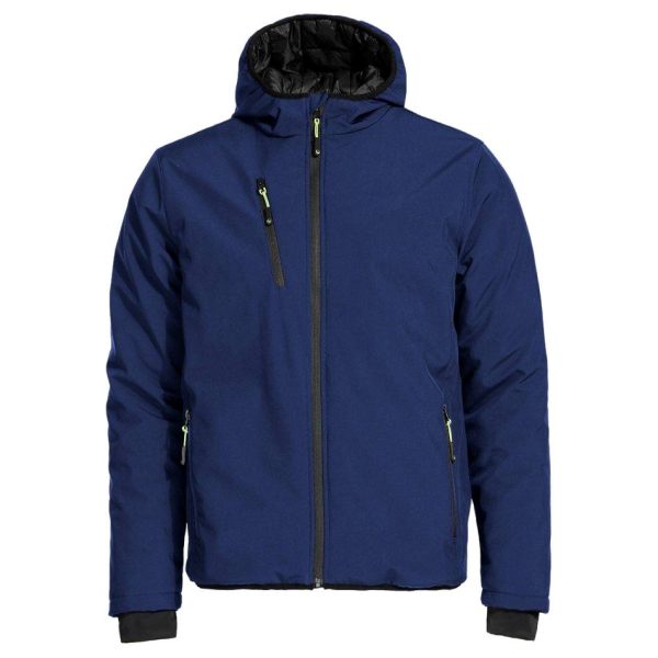 softshell jakna reef pad dark blue