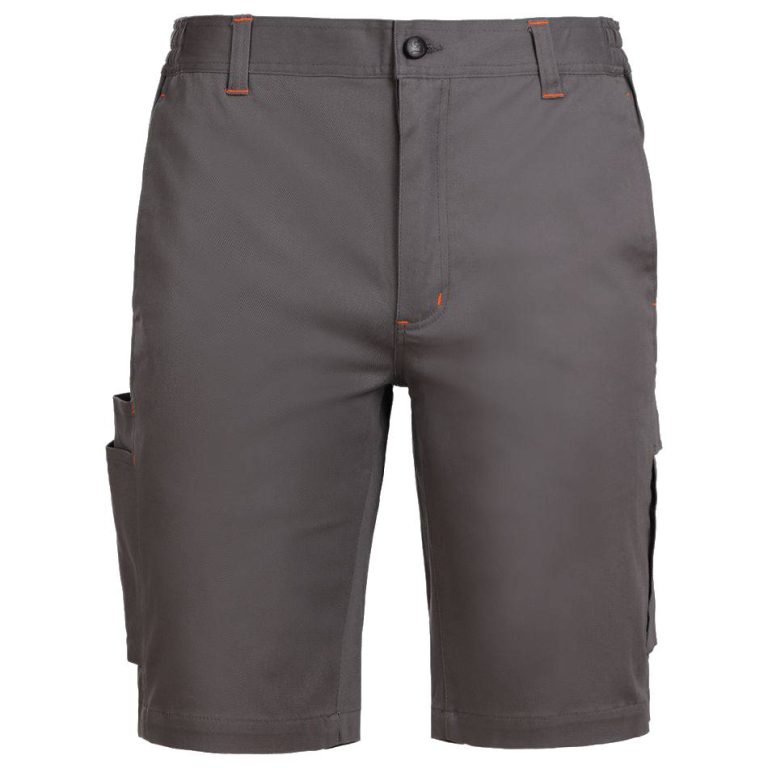 kratke radne hlace melbourne stretch sive