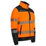 radna bluza visoke vidljivosti primo light stretch orange1