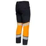 radne hlace visoke vidljivosti primo stretch orange3