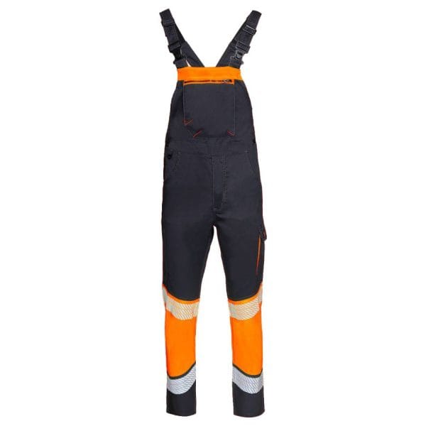 radne treger hlace primo hv light stretch orange