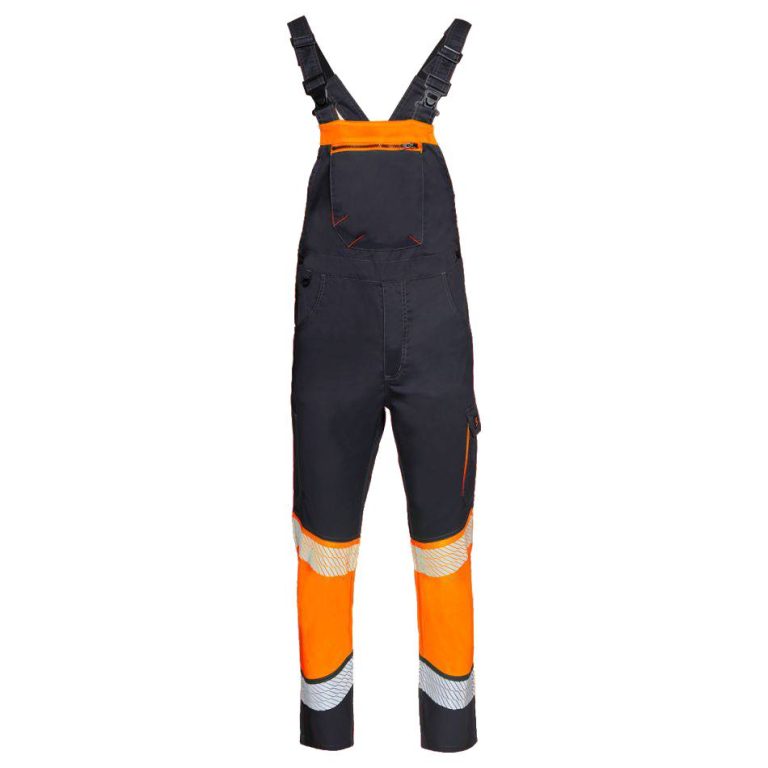 radne treger hlace primo hv light stretch orange