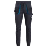 stretch radne hlače revolt sport sive