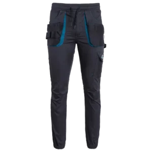 stretch radne hlače revolt sport sive