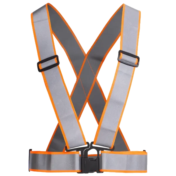 Reflektirajući križ STENSO Reflective Elastic – fluo narančasta