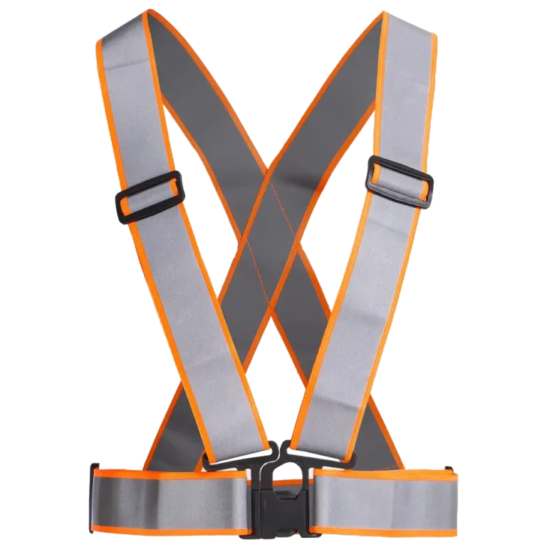 Reflektirajući križ STENSO Reflective Elastic – fluo narančasta